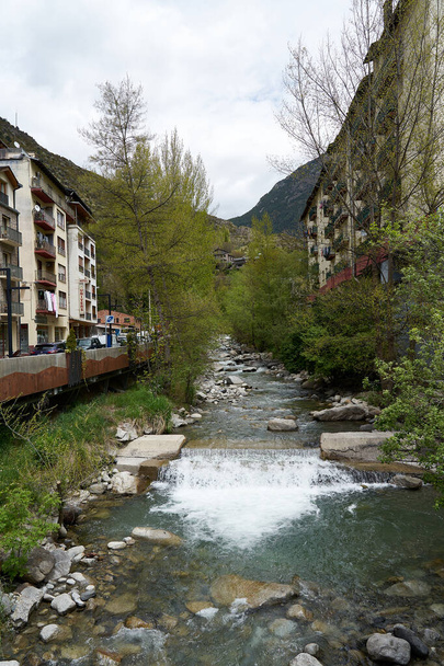 Andorra 'nın yaz manzarası. - Fotoğraf, Görsel