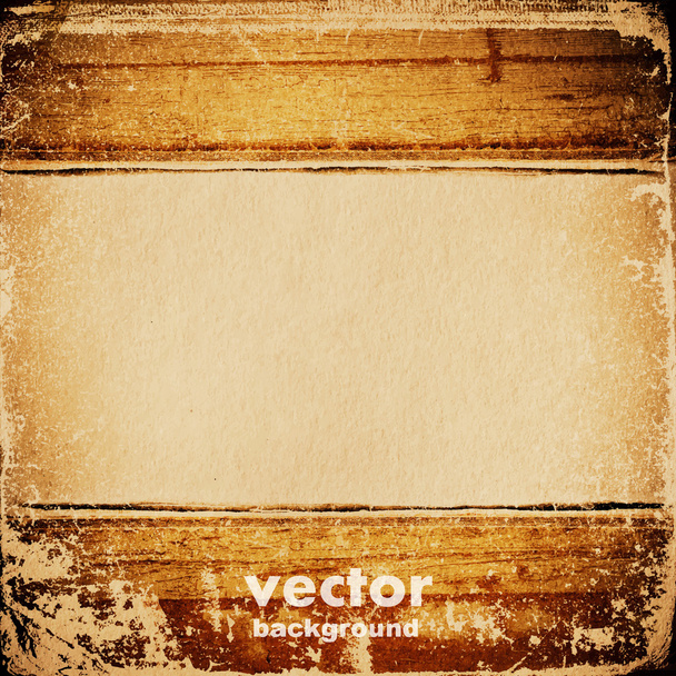 Grunge retro vintage paper texture - Vector, Image