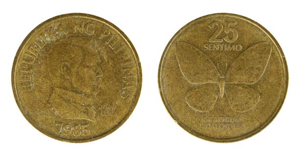philippinische Münzen - Foto, Bild