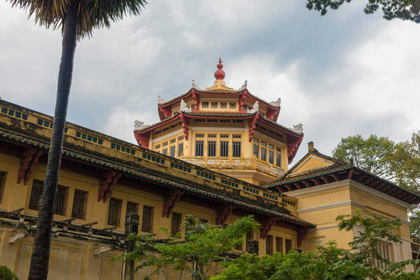 Vietnam History Museum za soumraku v Ho Či Minově, Vietnam - Fotografie, Obrázek