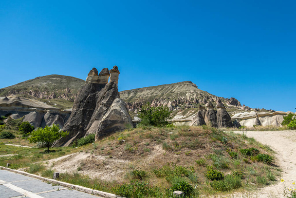 Mesés természet közelében Kashin város Cappadocia - Fotó, kép