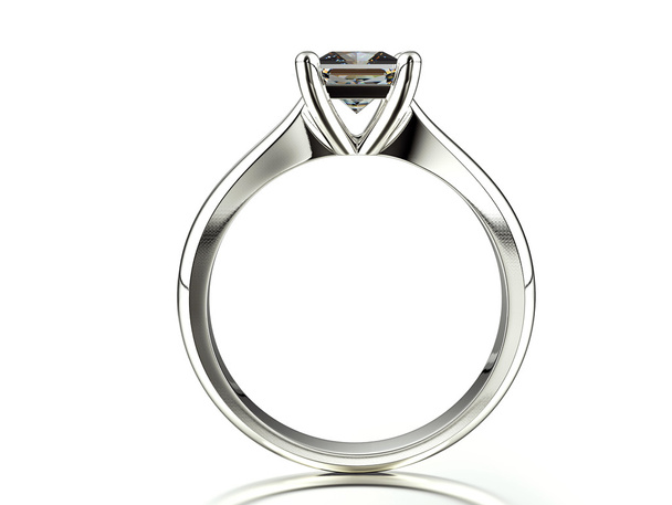 ring met diamant - Foto, afbeelding