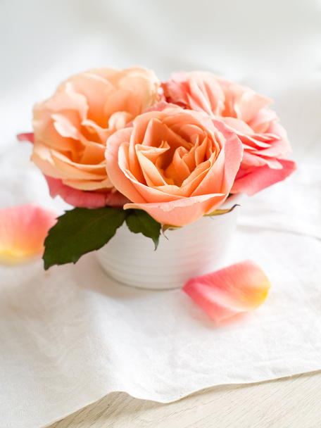 Rosas rosadas
 - Foto, imagen