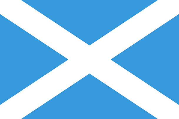 bandera del país icono nacional en estilo plano - Vector, imagen