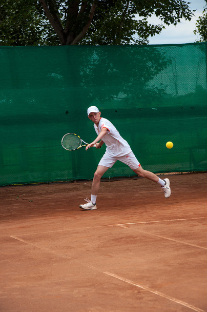 Tennisturnier der Junioren - Foto, Bild