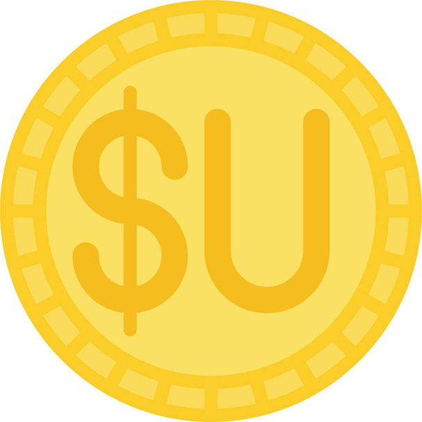 значок грошової монети
 - Вектор, зображення