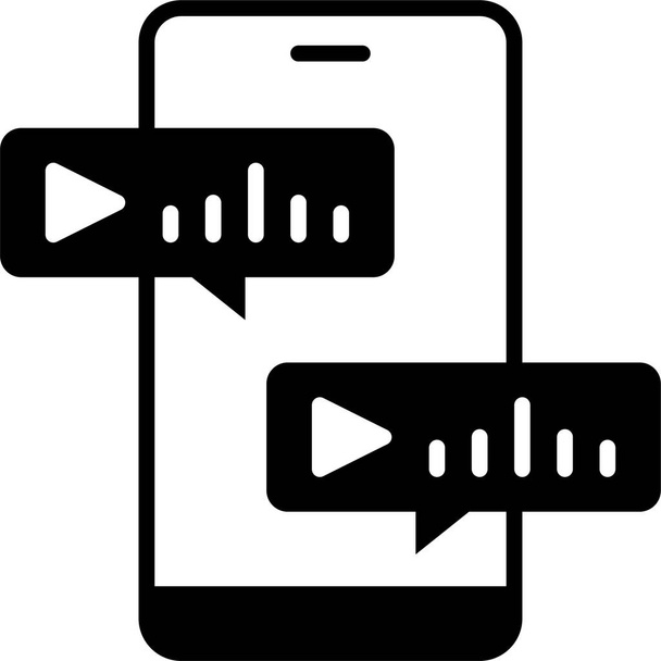 Clip de chat mensaje icono - Vector, Imagen