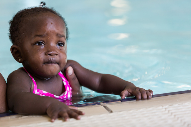 Infant swimming lessons - Photo, Image
