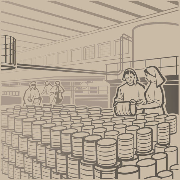 Cannery - Vector, Image