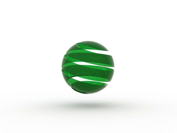 Abstract 3d sphere logos - Photo, Image