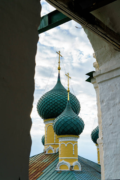 Uglich, Rusland. Transfiguratie kathedraal. Uglich Kremlin - Foto, afbeelding