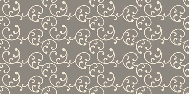 Modern seamless background for paper, cover, fabric, interior design. Decorative pattern on a gray background.The appearance of the material for dresses, blouses, skirts.  - Photo, Image