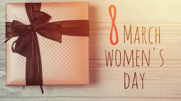 cadeau voor 8 maart internationale vrouwendag - Foto, afbeelding