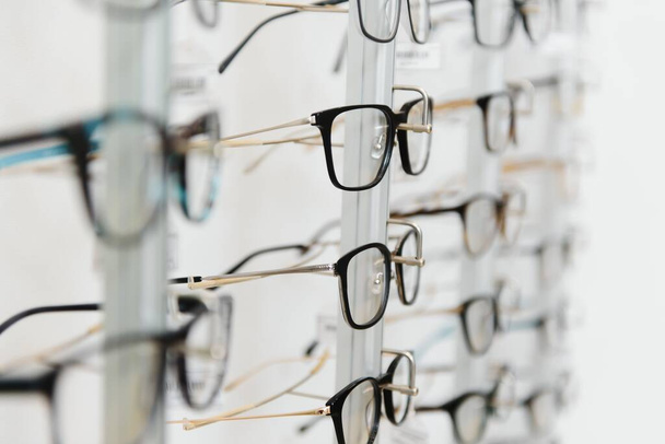 eye glasses on the shelf - Foto, immagini