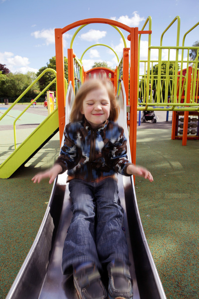 Child playground slide - Foto, immagini