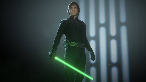 3D Render Luke Skywalker, 1 Jul, 2021, Sao Paulo, Brazil - Foto, immagini