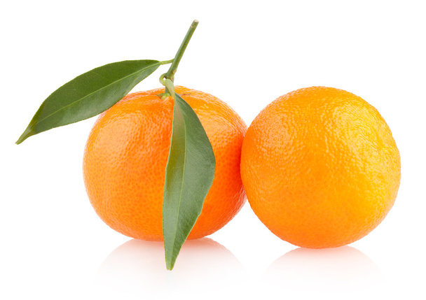 Mandarin elszigetelt - Fotó, kép