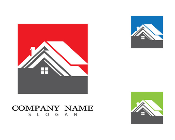 Design de ilustração de imagens de logotipo de propriedade - Vetor, Imagem