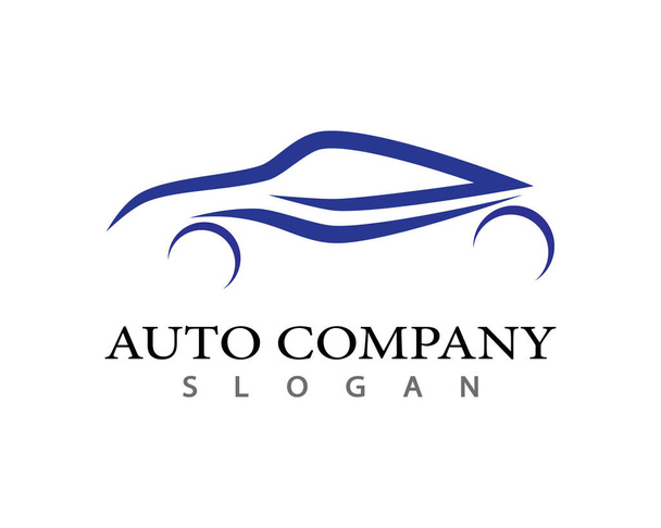 Auto auto Logo Template vector pictogram illustratie ontwerp - Vector, afbeelding