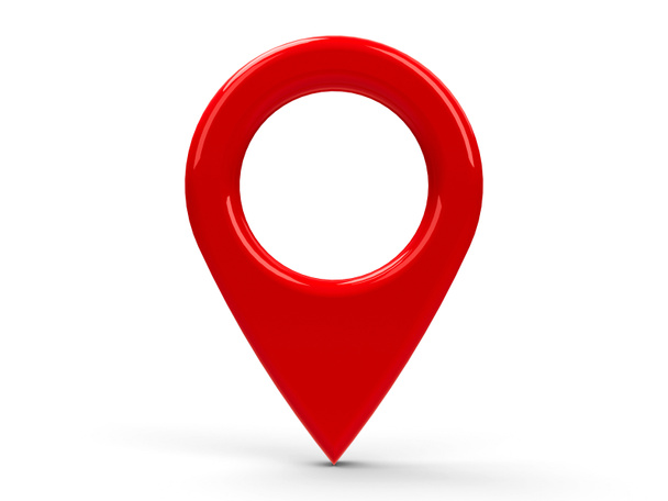 Red map pointer - Photo, Image