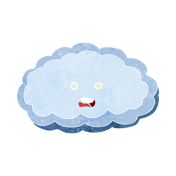 cartoon decorative cloud - Вектор,изображение