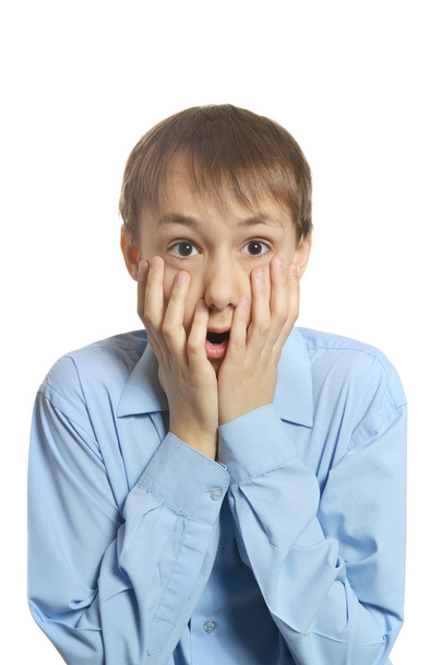 Surprised young boy - Photo, image