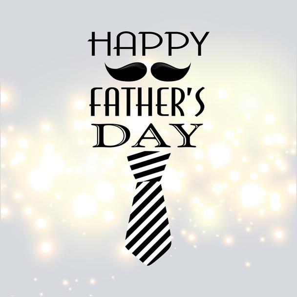 Happy fathers day - Vector, imagen