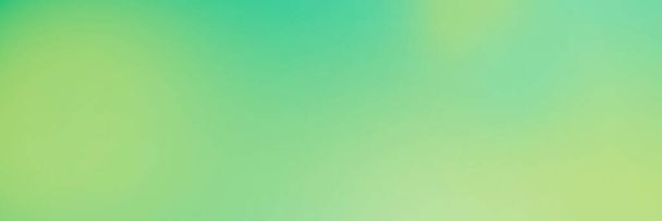 Abstrakter Farbverlauf Hintergrund. Grüner ASH Farbmix mit Mint und Illuminating Yellow. Hintergrundfarbe für Grafikdesign, Banner, Poster. Farbtrend 2021 Frühjahr, Sommer. - Foto, Bild