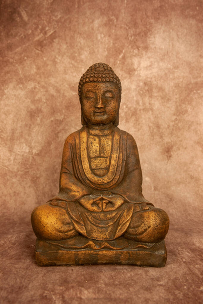 fiatal buddha meditációs állapotban - Fotó, kép
