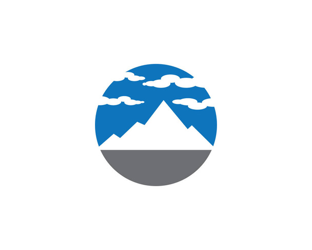 Mountain Logo template vector icon illustration design - Vector, Image