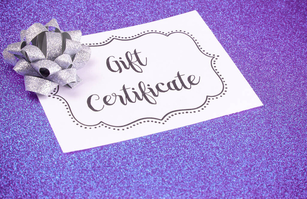Реклама подарочных сертификатов  - Фото, изображение