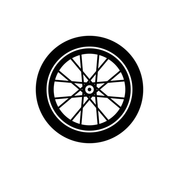 bisiklet tekeri vektör illüstrasyonu - Vektör, Görsel