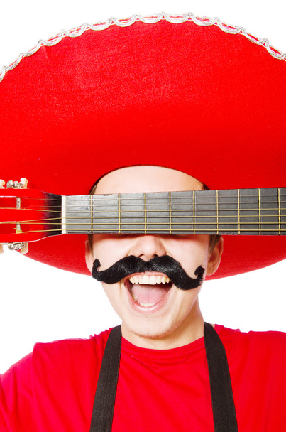 Mexican guitar player - Photo, Image