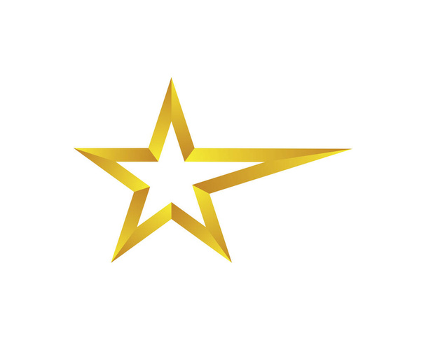 Star Logo Plantilla vector icono ilustración diseño - Vector, imagen