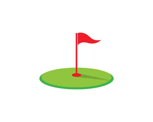 Golf Logo Vorlage Vektor Illustration Icon Design - Vektor, Bild