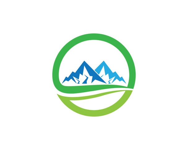 Маунтін Логотип шаблон Векторний дизайн ілюстрації
 - Вектор, зображення