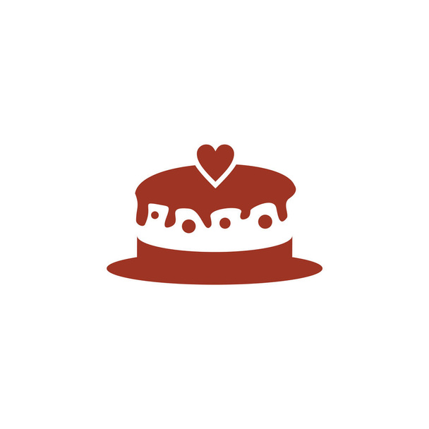 Cake shop icon logo design vector template - Vector, Image