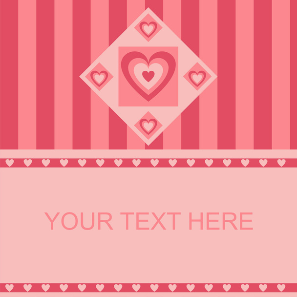 Cute st. valentine's day presents background - Vector, Image