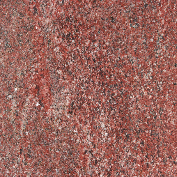 Red granite background with natural pattern. - Фото, зображення