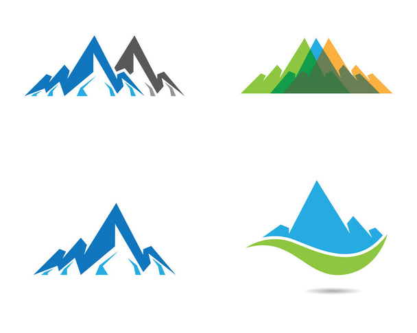 Návrh vektorové ikony horského loga - Vektor, obrázek
