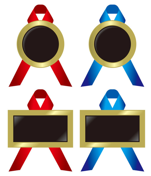Set di icone badge e nastri. - Foto, immagini
