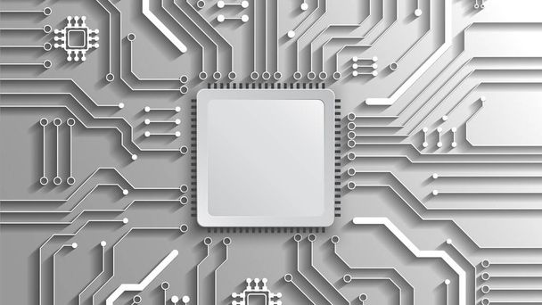 Технологія схеми фону з високотехнологічною цифровою системою з'єднання даних та комп'ютерним електронним дизайном
 - Вектор, зображення