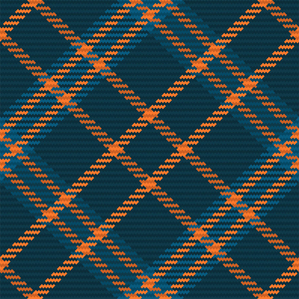 Seamless pattern of scottish tartan plaid. Repeatable background with check fabric texture. Flat vector backdrop of striped textile print. - Vector, Image