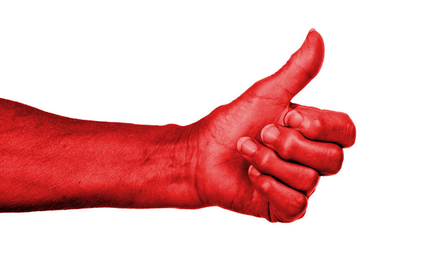 Öregasszony arthritis ad a remek-megjelöl jel - Fotó, kép