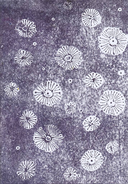 Violet evergarden textured paper - Fotó, kép