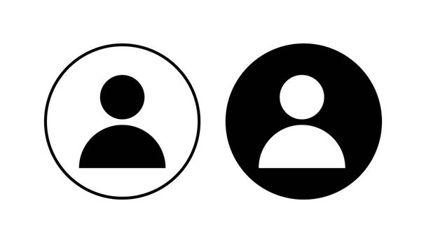 Set di icone della gente. vettore icona persona. Vettore Icone utente - Vettoriali, immagini