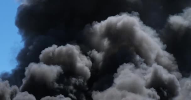 Gyári égés, Aigues Mortes, Occitanie, Franciaország - Felvétel, videó