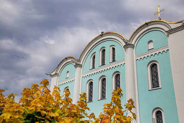 Veduta della Dormizione della Cattedrale di Theotokos (Chiesa ortodossa russa), Volodymyr-Volynsky, Ucraina. - Foto, immagini