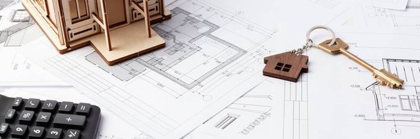 Cost of building a private house, calculating the construction of a house - Foto, Bild