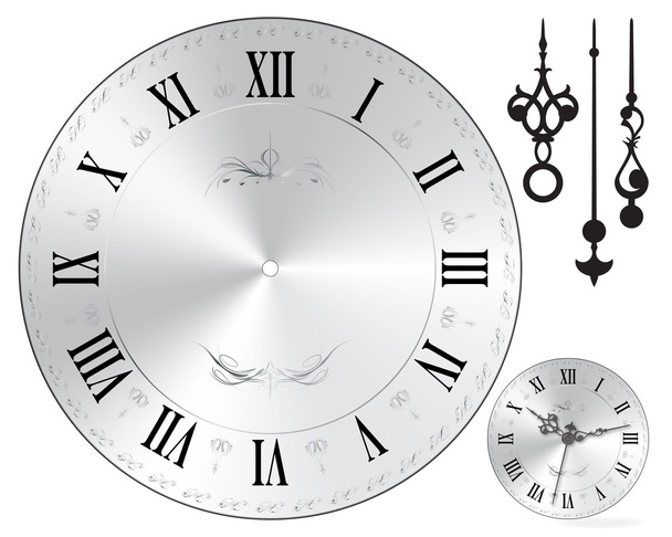 Clock face - Vector, Image